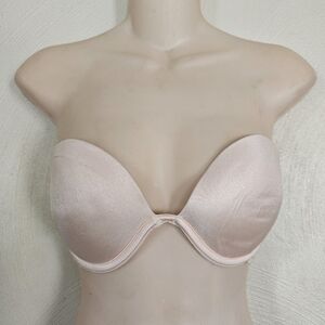 Pink Victoria Secret Date Plunge Push Up Multi Way Light Pink Bra Size Women 32C